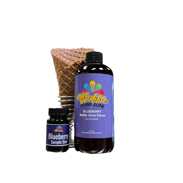 Blueberry Waffle Cone Flavor